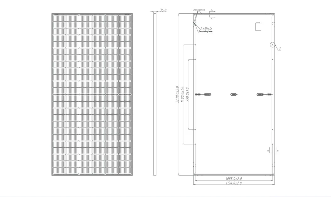 Giftsun Solar Module Hot Sale High Quality Solar Panel Half Cell 540W 550 W 560W with 25 Years Warranty Transparent Panels Price Photovoltaique panel